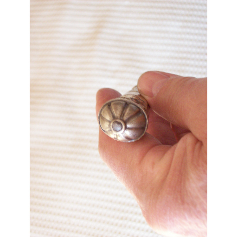 Cuchillo De Plata Y Adornos De Oro  Ind. Arg.