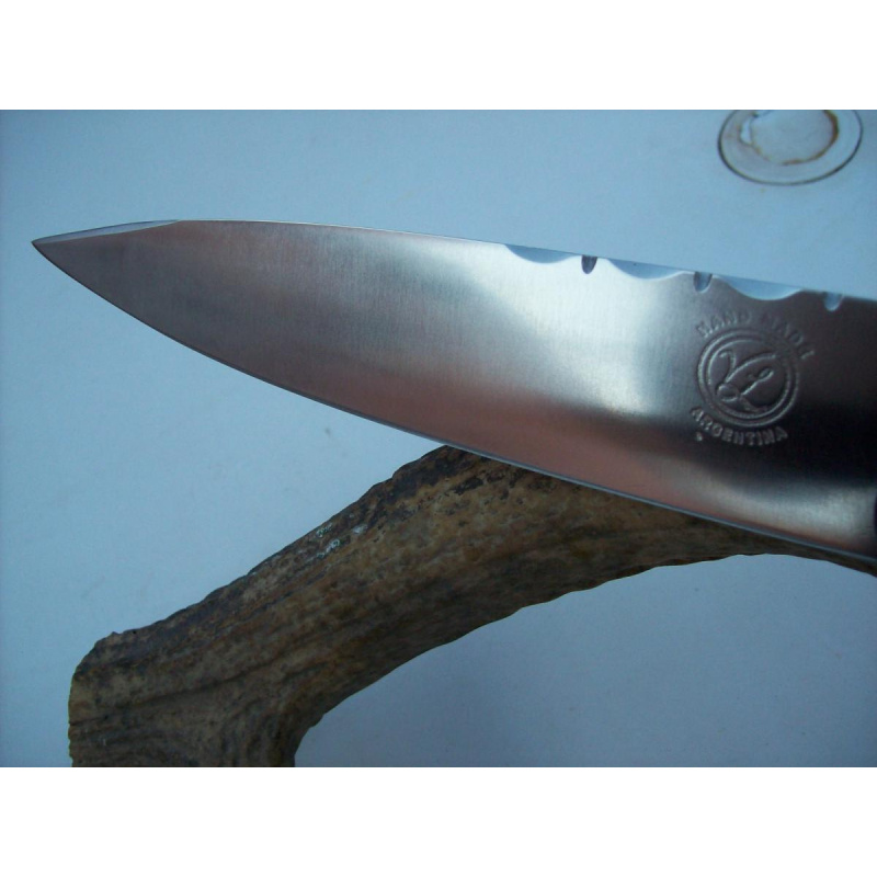 Cuchillo Criollo "vl" Industria Argentina - Acero 420 Alemán