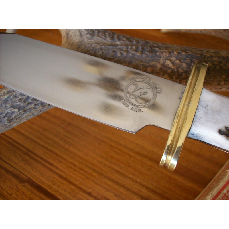 Bowie  " V L "  Estilo Rodgers - Ind Arg  Acero 420 Inox Alemán