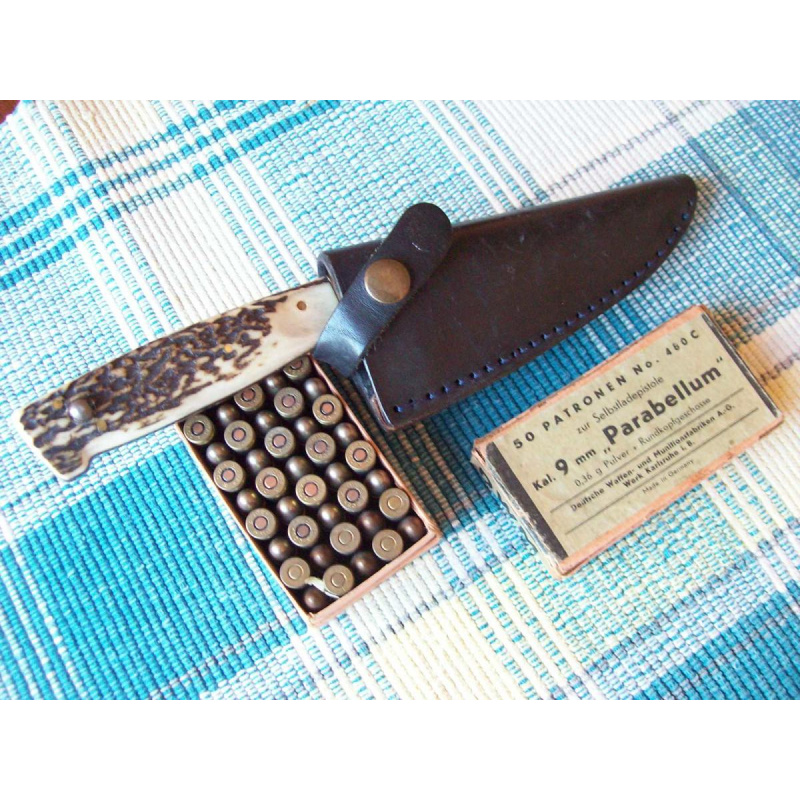 Cuchillo T E R B U T Z  Acero Inox. Mango Ciervo Industria Argentina