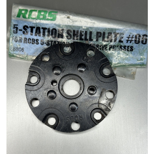 Shell Plate Rcbs N°ro 0 6 De 5 Estaciones