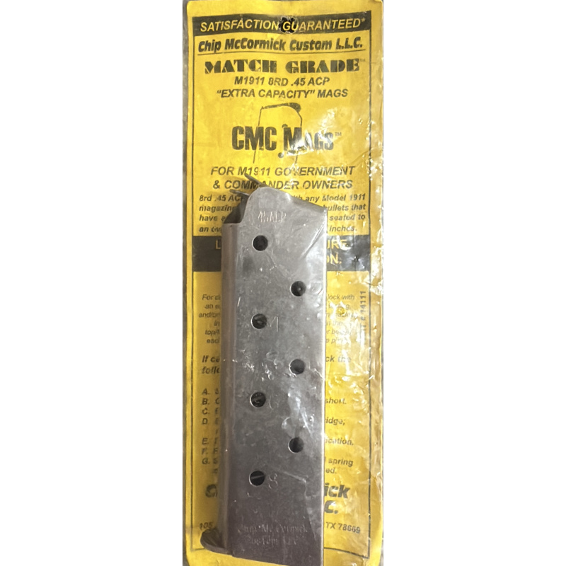 Cargador Chip Mccornick 8 Tiros 45acp Inox Usd 60 Nuevo