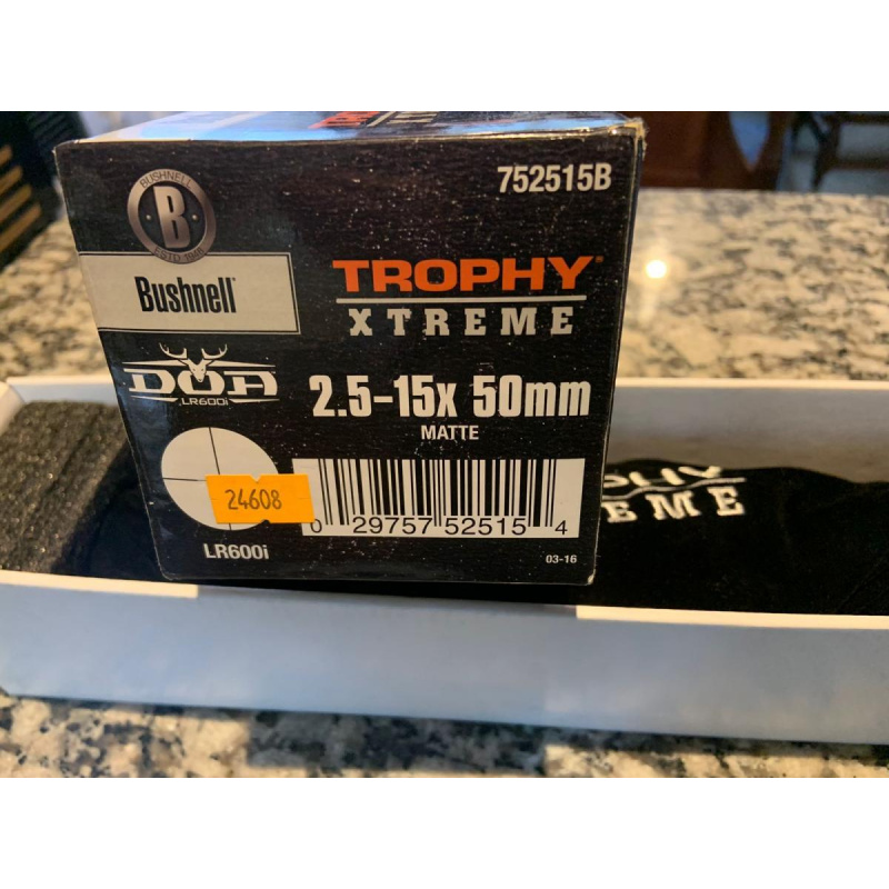 Mira Telescopica Bushnell Trophy Xtreme R/ Iluminado