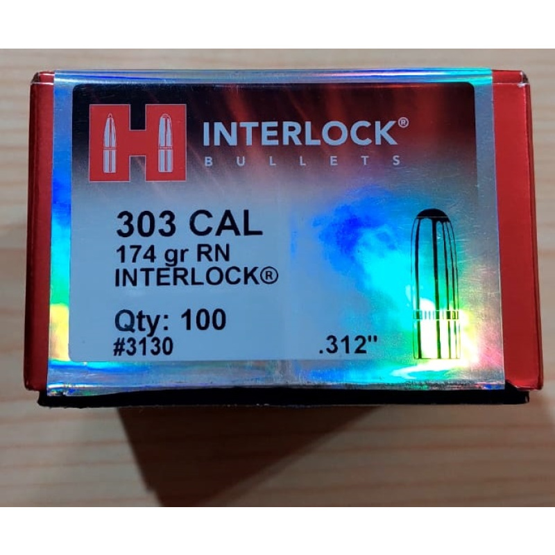 100 Puntas Hornady Cal. 303 (174 Gn)