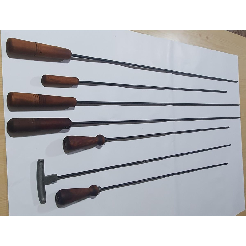 Lote De  7 Baquetas Para Mauser 1891 Y 1909