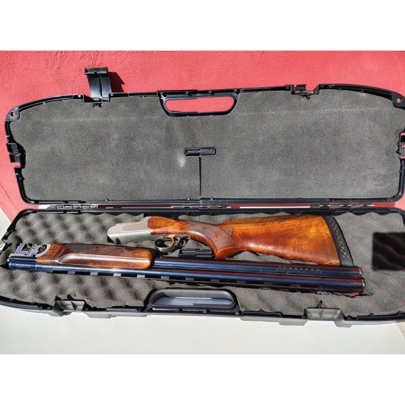 Escopeta Akkar Churchill Trap 71 + Briley.  Excelente Estado.