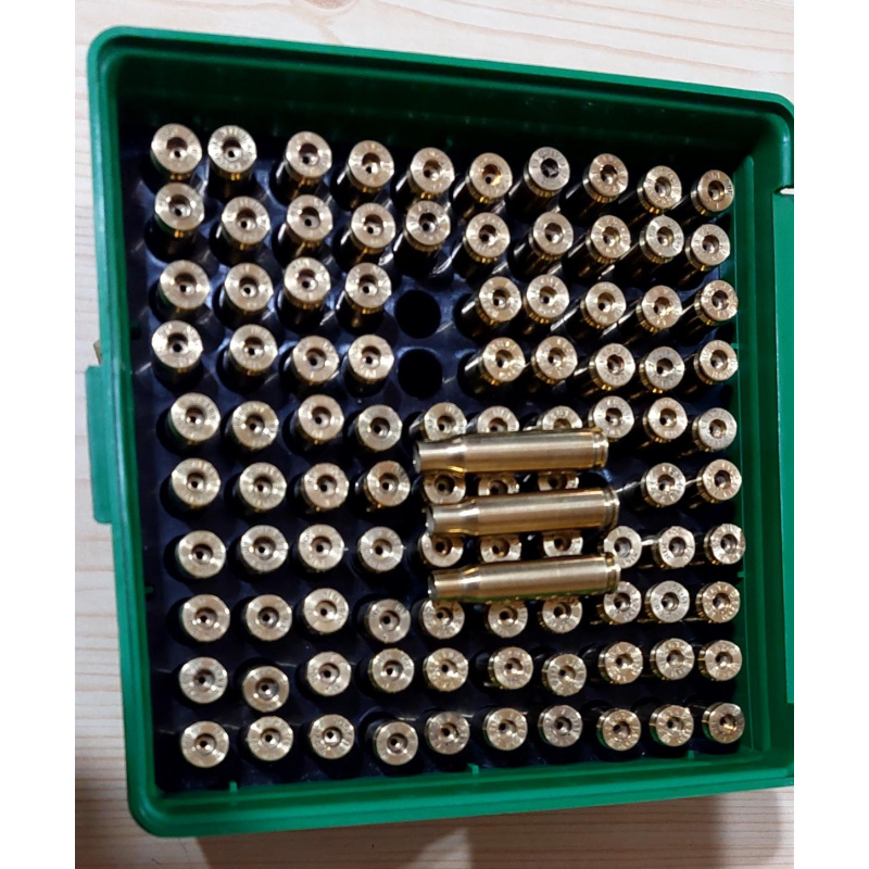 100 Vainas .308 Listas Para Recargar