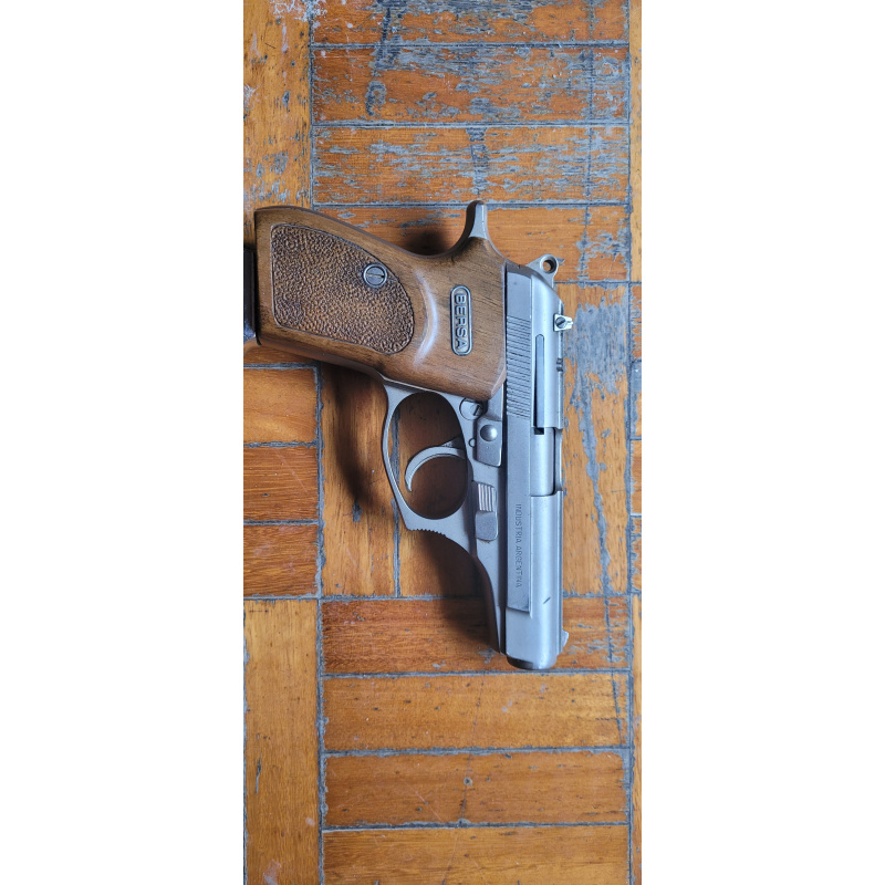 Bersa 223da 22lr, Niquelada Años 90