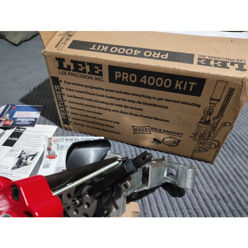 Lee Pro 4000 Kit 223 Remington+ Shellplate 9mm