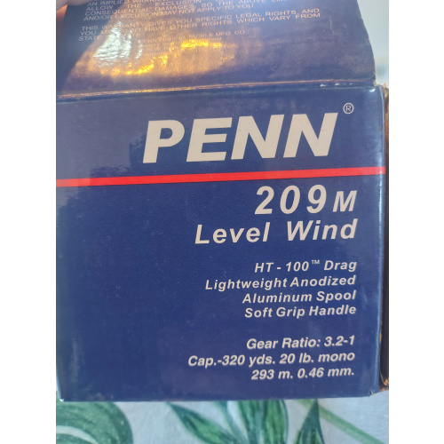Reel Penn 209 M Level Wind