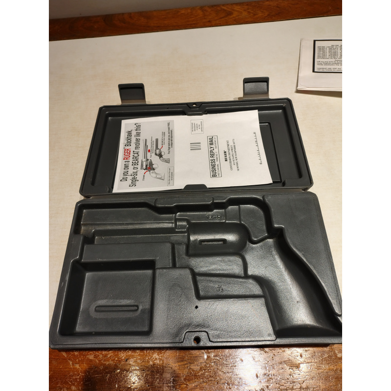 Estuche Ruger Original Plastico Gris Para Revolver Hasta 7,5 Plg