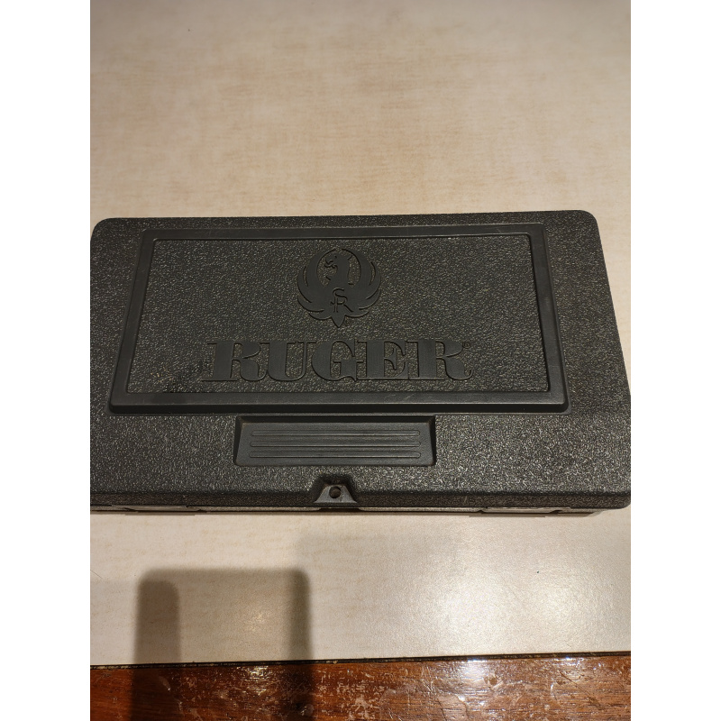 Estuche Ruger Original Plastico Gris Para Revolver Hasta 5 Plg