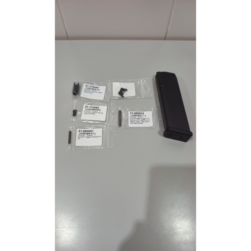 Lote De Repuestos Para Glock 17 Gen 5 Y Cargador