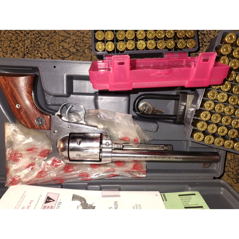 Vaquero Ruger Inox 7,5 Plg Como 0km Con Cuim