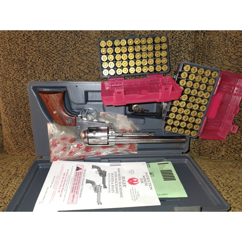 Vaquero Ruger Inox 7,5 Plg Como 0km Con Cuim