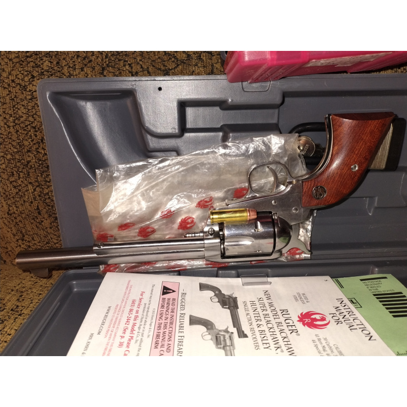 Vaquero Ruger Inox 7,5 Plg Como 0km Con Cuim
