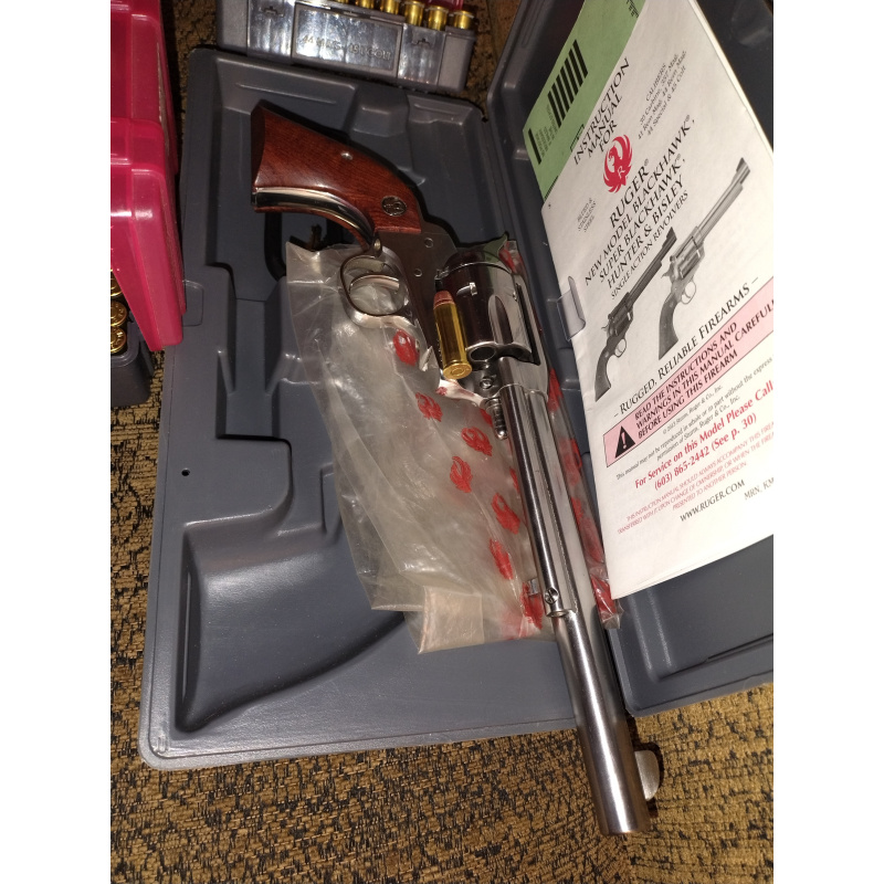 Vaquero Ruger Inox 7,5 Plg Como 0km Con Cuim