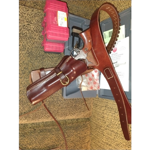 Vaquero Ruger Inox 7,5 Plg Como 0km Con Cuim