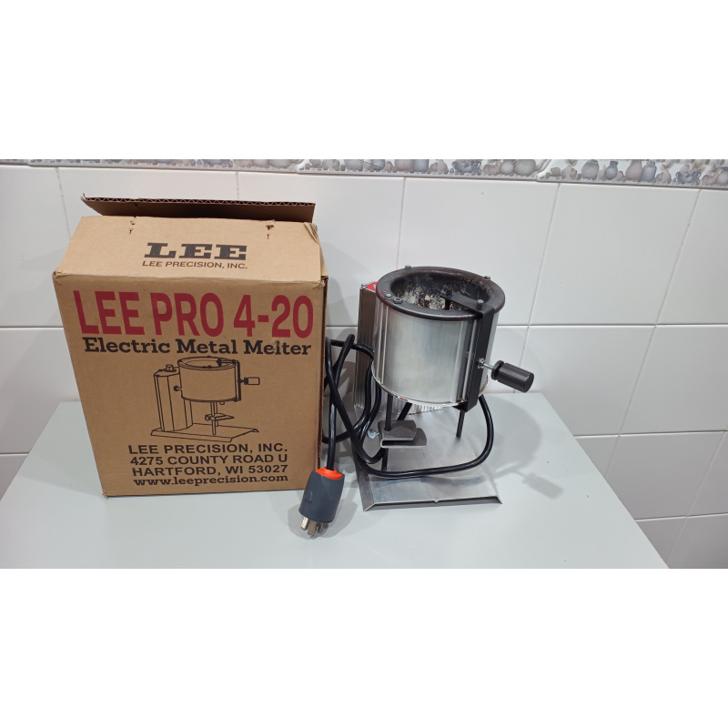 Horno Para Fundir Plomo Lee 20lbs 220volt