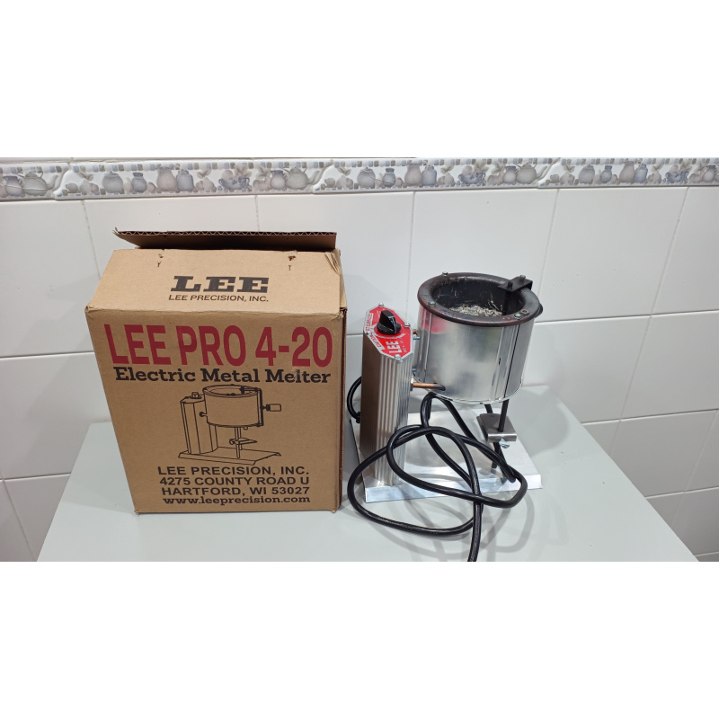 Horno Para Fundir Plomo Lee 20lbs 220volt
