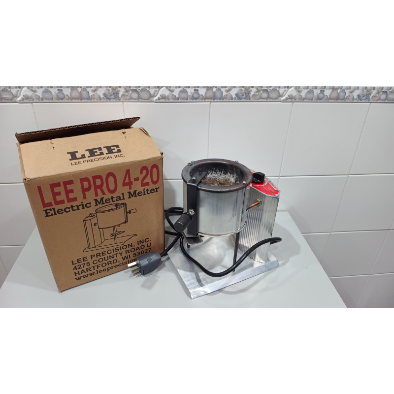 Horno Para Fundir Plomo Lee 20lbs 220volt