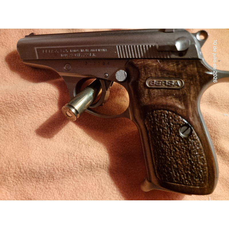 Pistola Bersa Cal. .22lr. De Acero