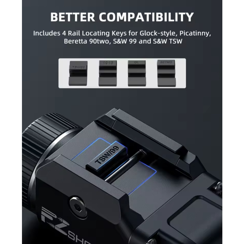 24 Cuotas De $3900 Linterna Tactica 500lm Ideal Subcompactas