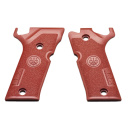 Cachas Originales Beretta 92x Color Rojo De Polimero