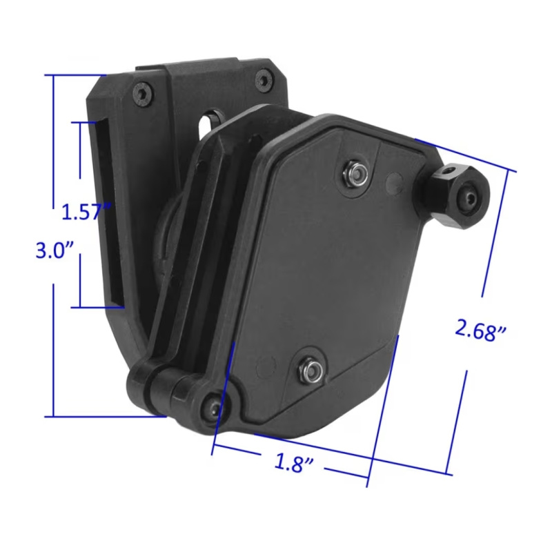 24 Cuotas De $11000 Cinturon Tactico + 4 Porta Cargadores Krydex Talle Xl