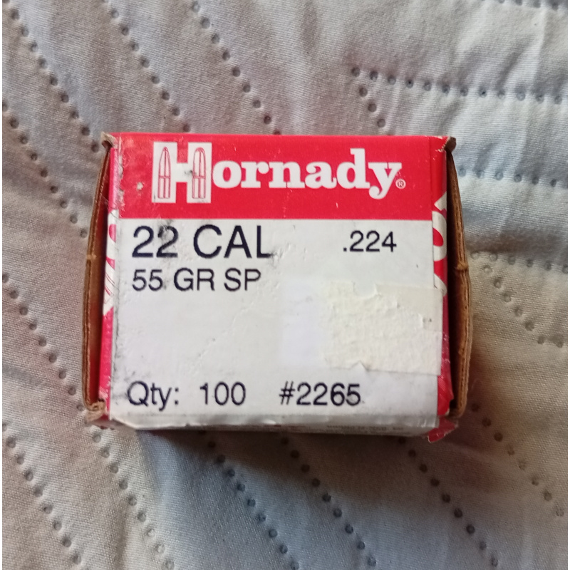 Puntas Hornady 55gr