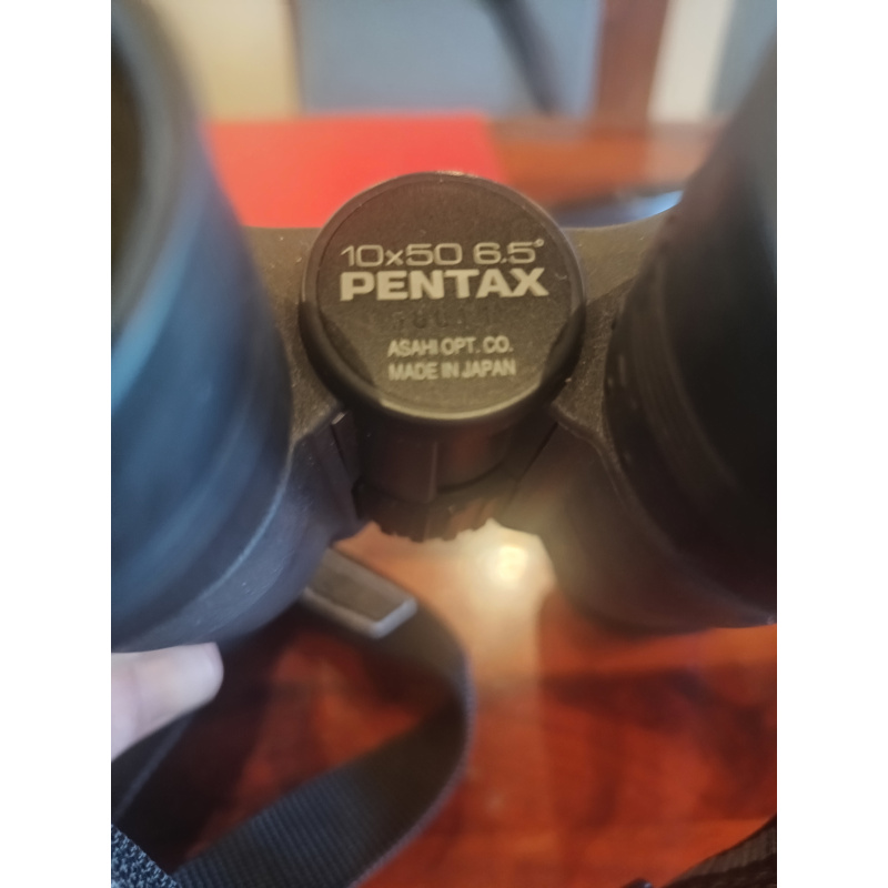 Binoculares Pentax 10x50 Pcf Sin Uso