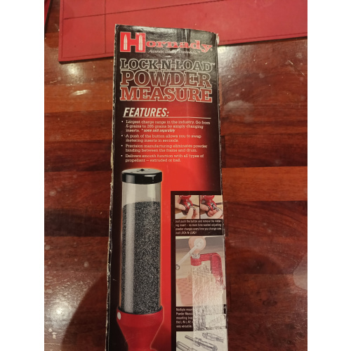 Tolva Hornady Dosificadora De Pólvora