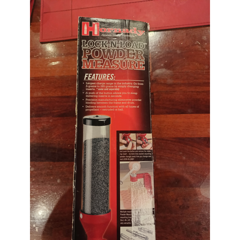 Tolva Hornady Dosificadora De Pólvora