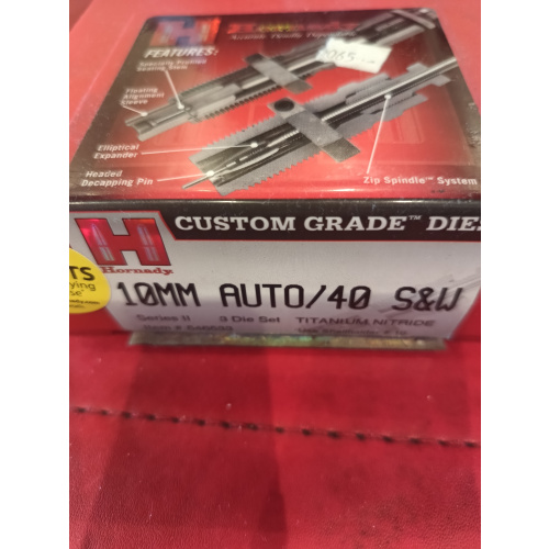Dies Hornady Cal 40 O 10 Mm