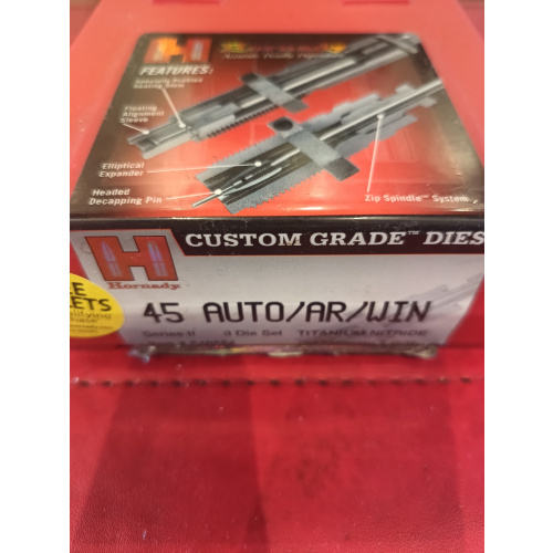 Dies Hornady Para Cal 45 Acp