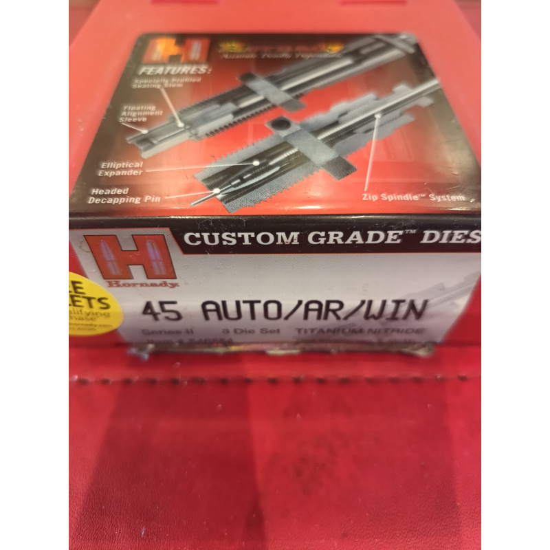 Dies Hornady Para Cal 45 Acp
