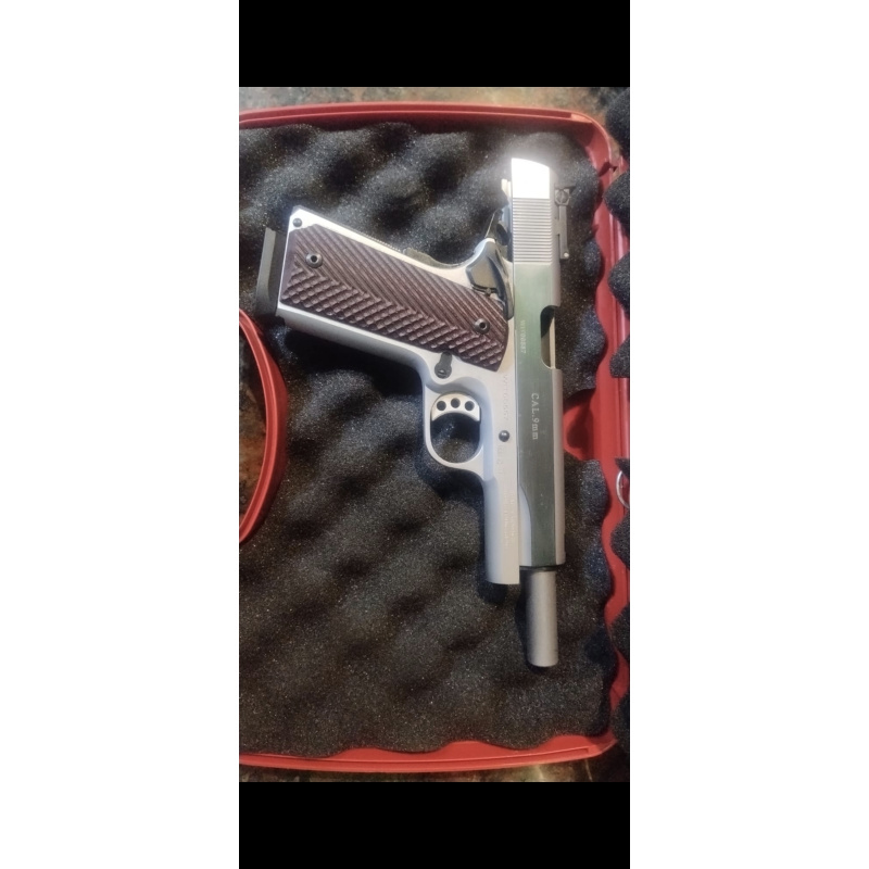 Pistola Tanfoglio Witness 1911 9mm Custom Inox Con Cuim