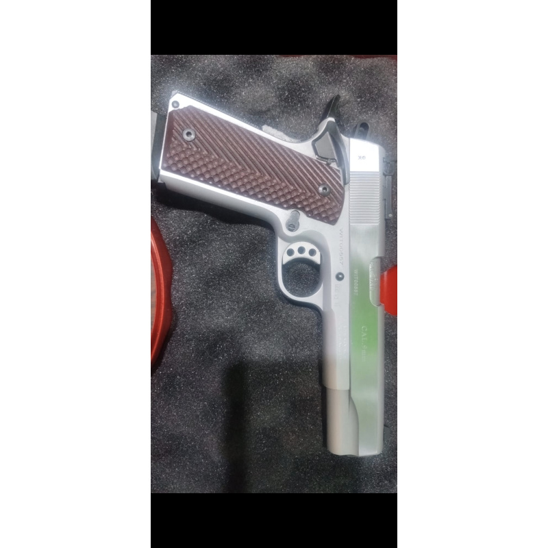 Pistola Tanfoglio Witness 1911 9mm Custom Inox Con Cuim