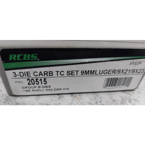 Set  Die Rcbs  9mm