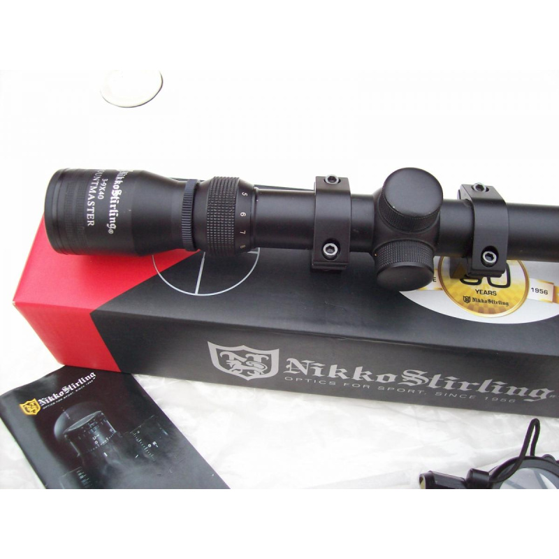 Mira Telescópica Nikko Stirling Mod. Mountmaster 3-9x40 Mildot