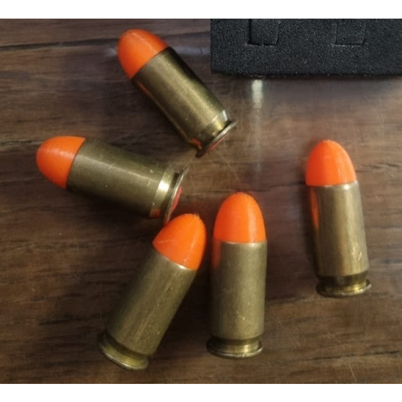 Cartuchos Inertes Calibre 45 Acp Para Práctica De Tiro En Seco