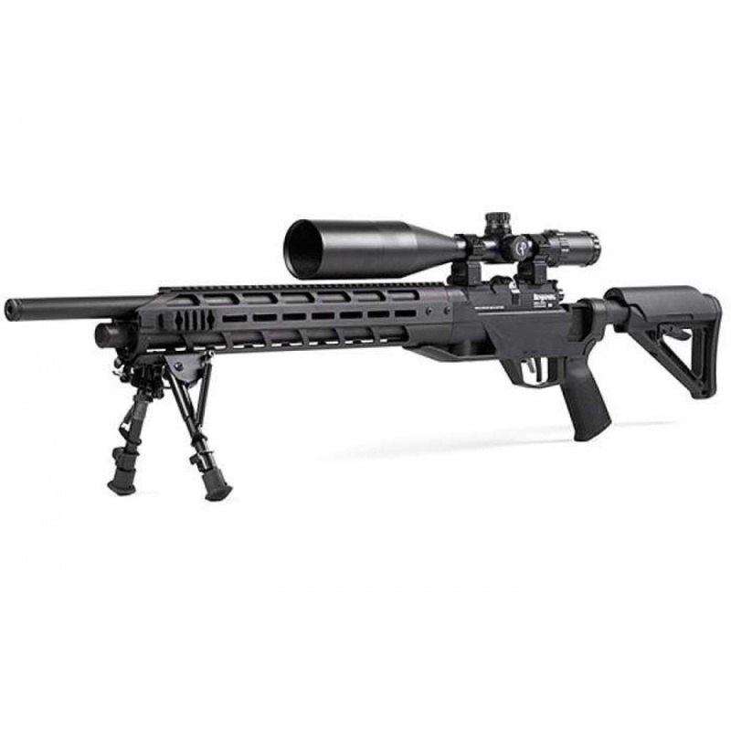 Rifle De Aire Benjamin Armada Cal 6,35 Mm Mira, Montajes Y Bipode Nuevo En Caja