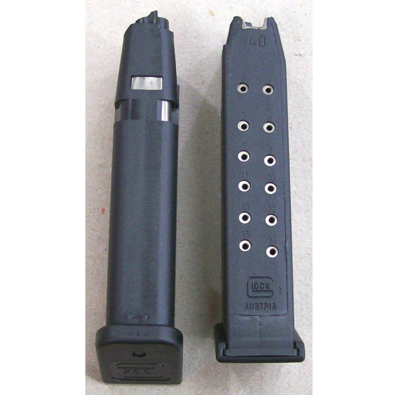 Glock - 2 Cargadores Glock 22 - Gen3 / Gen4 - Nuevos. Valor X Los 2 Cargadores.