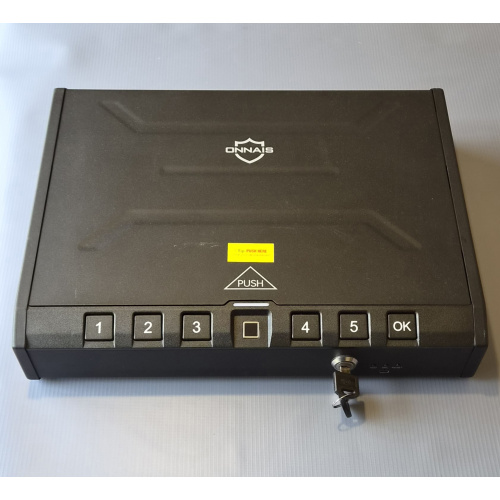 Caja De Seguridad Biometrica Para Hasta 4 Armas Onnais