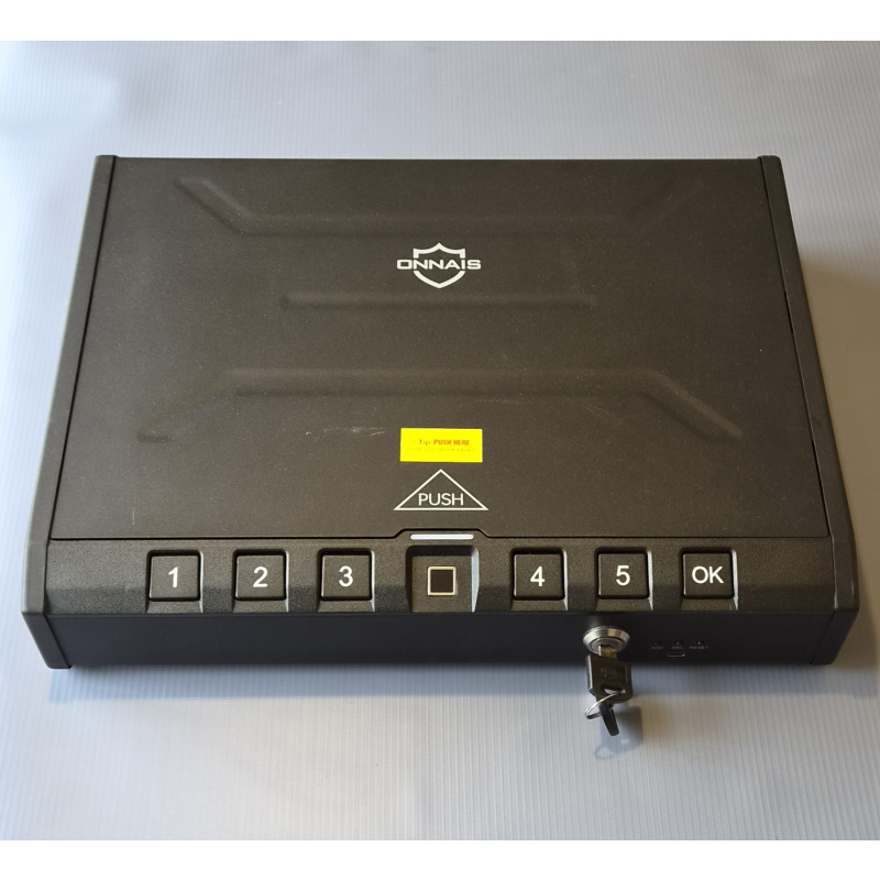 Caja De Seguridad Biometrica Para Hasta 4 Armas Onnais