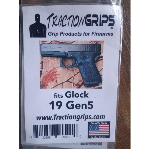 Glock Gen5 G19 / G17  Grip Adhesivos Traction Grip Usa