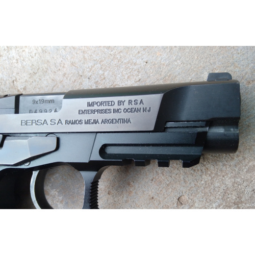 Bersa Thunder 9 Pro, De Exportación