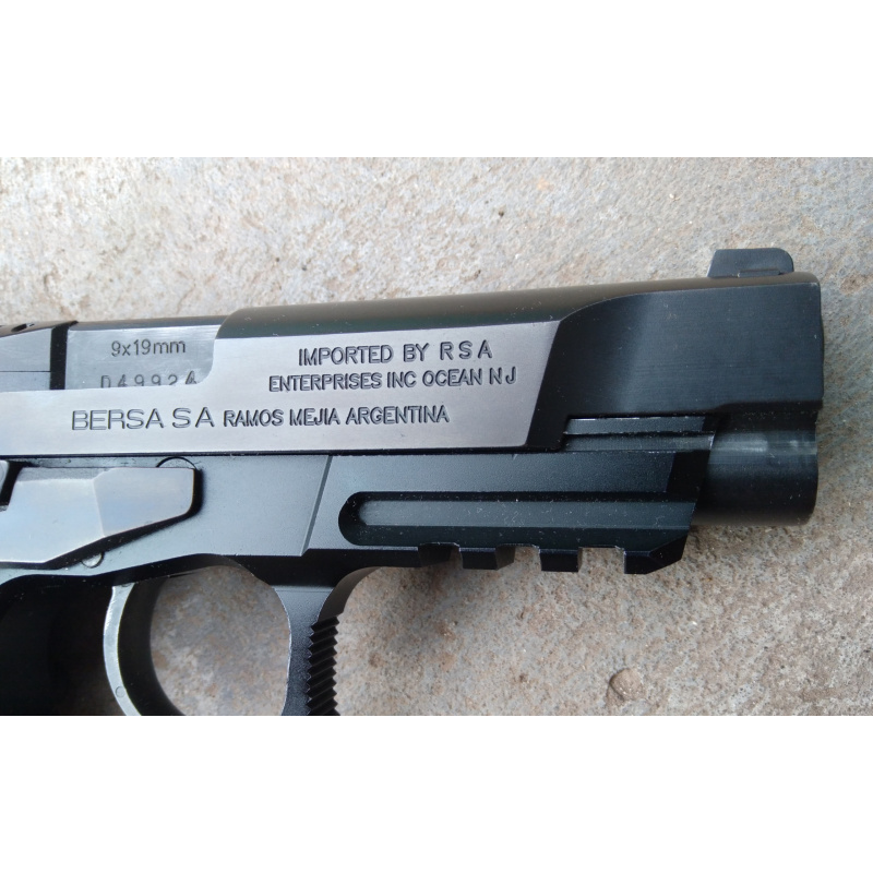 Bersa Thunder 9 Pro, De Exportación