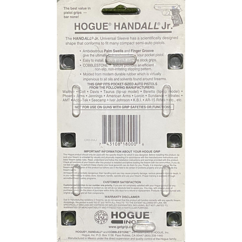 Handall Jr Hogue 2 Dedos Nuevos Usd30