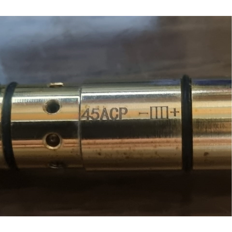 Munición Bala Láser 45 Acp Para Práctica Tiro En Seco